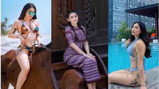 သင်ဇာ၀င့်ကျော်  ကော့နေတာပဲ