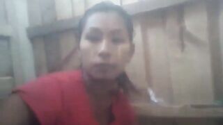တောသူပါးကွက်ကြားလေးနဲ့ထန်ပြနေတာ